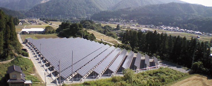 白山太陽光発電所